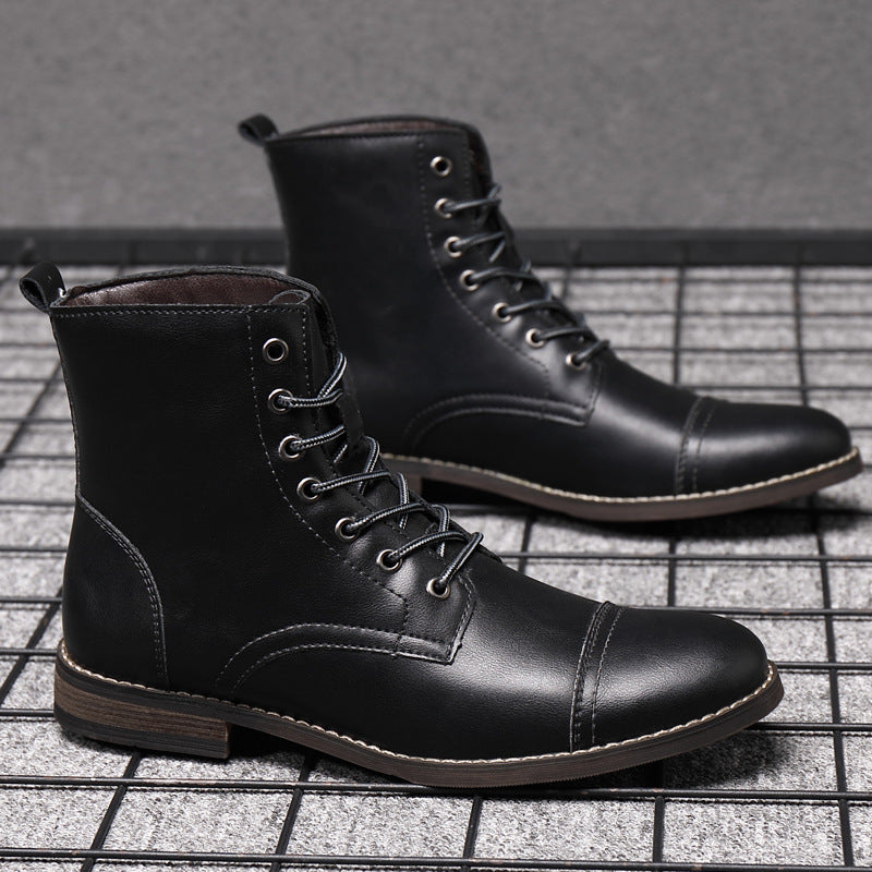 Pierre | Bottines en cuir véritable