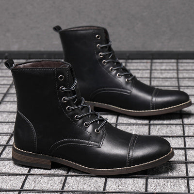Pierre | Bottines en cuir véritable