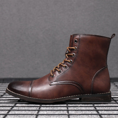 Pierre | Bottines en cuir véritable