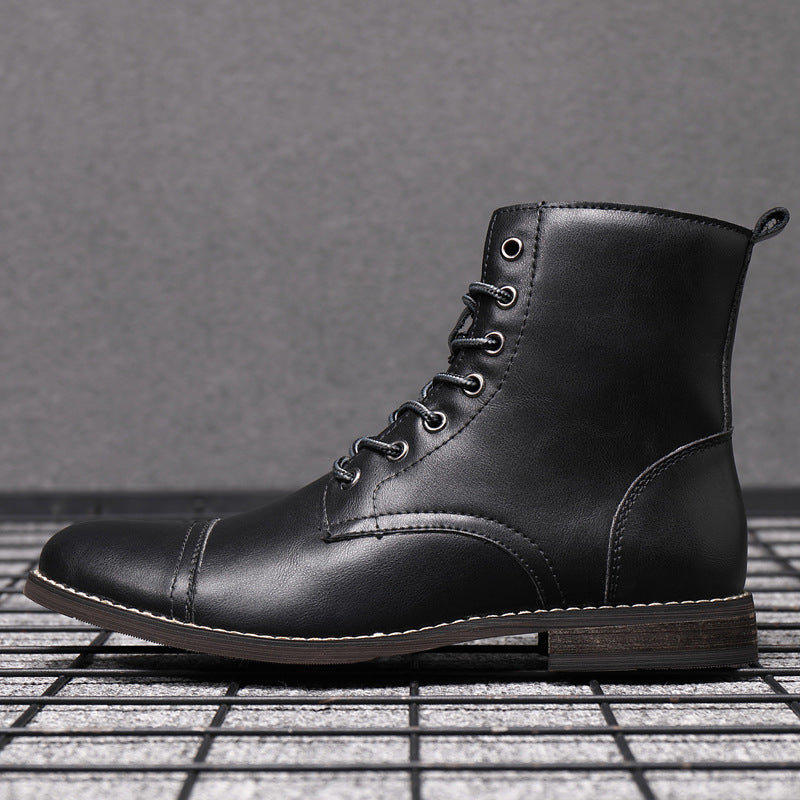 Pierre | Bottines en cuir véritable