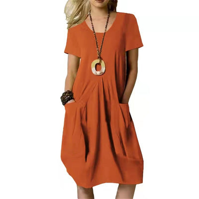 Ana | Robe Élégante avec Couverture Subtile du Ventre