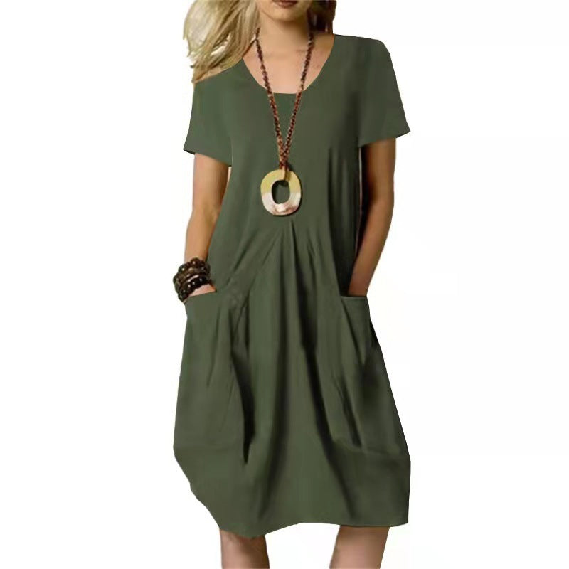 Ana | Robe Élégante avec Couverture Subtile du Ventre