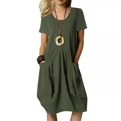 Ana | Robe Élégante avec Couverture Subtile du Ventre