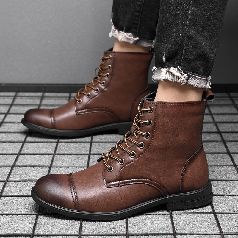 Pierre | Bottines en cuir véritable