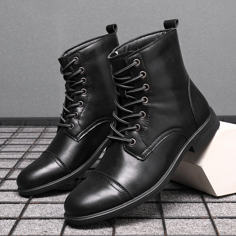 Pierre | Bottines en cuir véritable