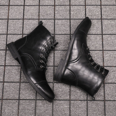 Pierre | Bottines en cuir véritable