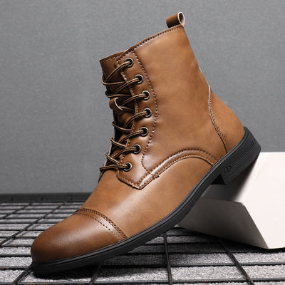 Pierre | Bottines en cuir véritable