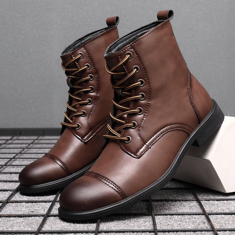 Pierre | Bottines en cuir véritable