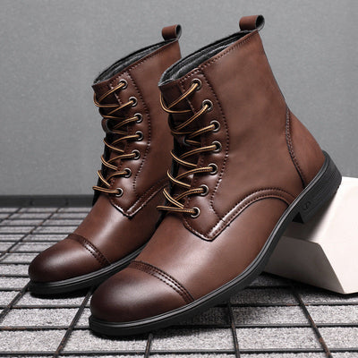 Pierre | Bottines en cuir véritable