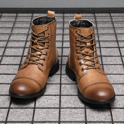 Pierre | Bottines en cuir véritable
