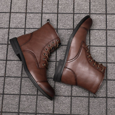 Pierre | Bottines en cuir véritable