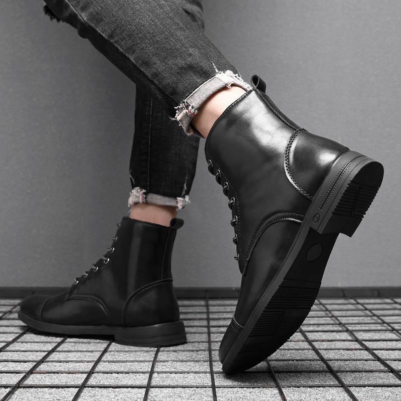 Pierre | Bottines en cuir véritable