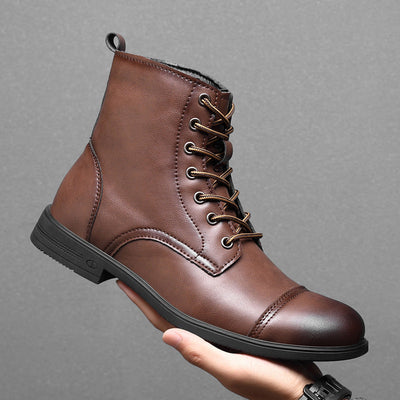 Pierre | Bottines en cuir véritable