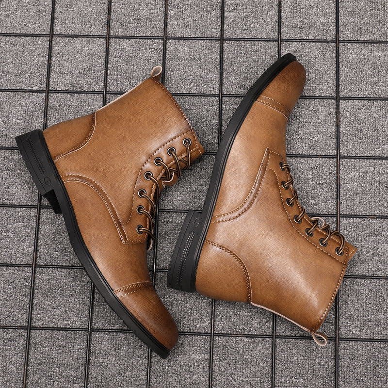 Pierre | Bottines en cuir véritable