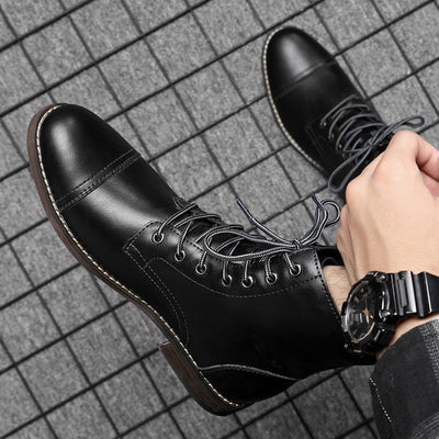Pierre | Bottines en cuir véritable