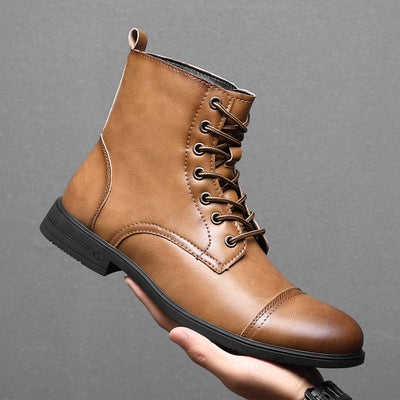 Pierre | Bottines en cuir véritable