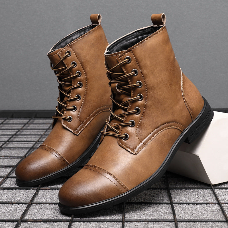 Pierre | Bottines en cuir véritable