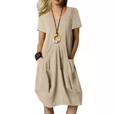 Ana | Robe Élégante avec Couverture Subtile du Ventre