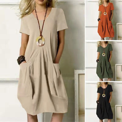 Ana | Robe Élégante avec Couverture Subtile du Ventre